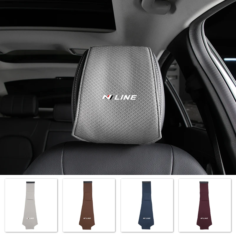 

Car Headrest Dustproof Cover Interior Accessories Seat Protector For Hyundai I30 I20 IX35 I40 Tucson Veloster Genesis Accent