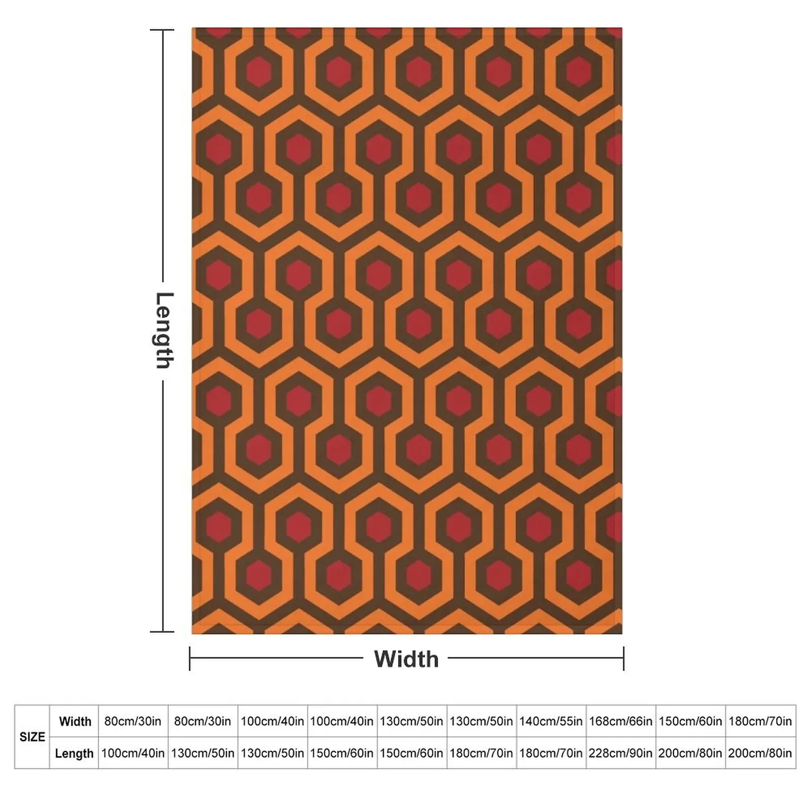 A Shining Carpet Pattern Throw Blanket decorative for babies funny gift Winter beds Blankets