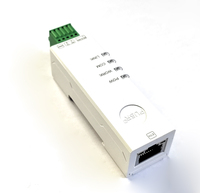 PUSR DIN Rail RS485 to Ethernet Modbus Gateway Modbus RTU To Modbus TCP Serial Device Server USR-DR134