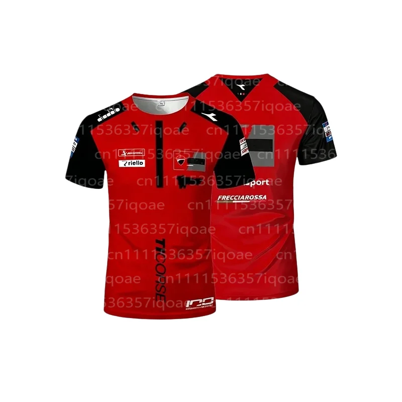 2026 Summer New Best-Selling Extreme Sports Motorcycle King 100th Anniversary Commemorative T-shirt for Men's Casual Breathable