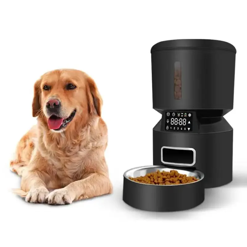 

Wholesale Smart Cat Feeder Automatic Dog Food Dispenser with Timing Voice Recording Function OEM