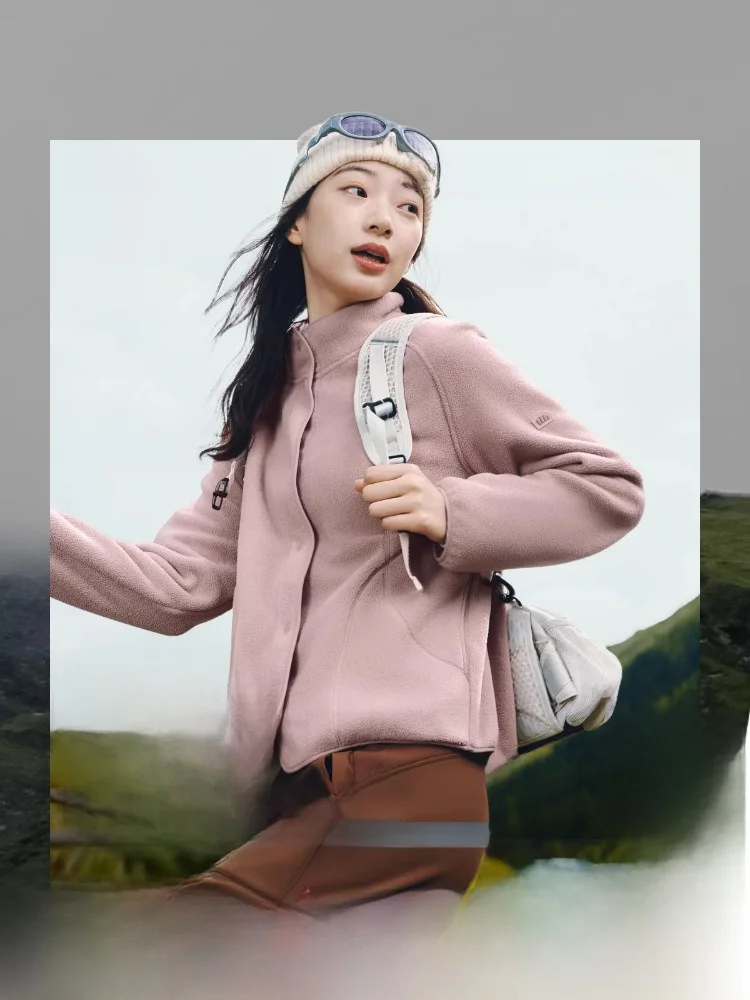 

Banana Le Women's Early Autumn Lightweight Fce Lined Casual Outerwear Windproof Outdoor ort Coat Polyester Fiber