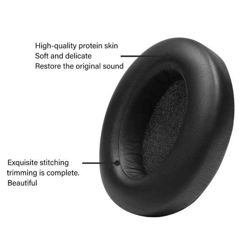 652F Earpads for WH-XB910N Ergonomic Ear Pad Replacement With Ventilated Design Noise Isolation Memory Foam