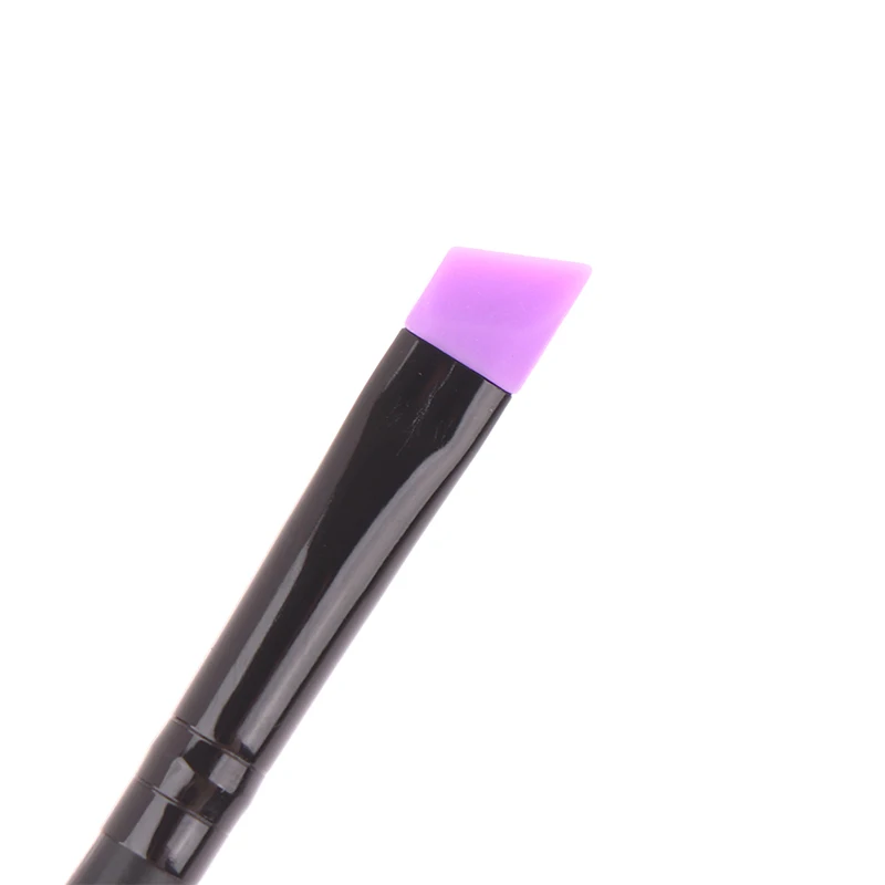 Portable Eyebrow Eyeliner Brush Diagonal Angled Eyebrow Liner Brush Women Makeup Cosmetic Tools