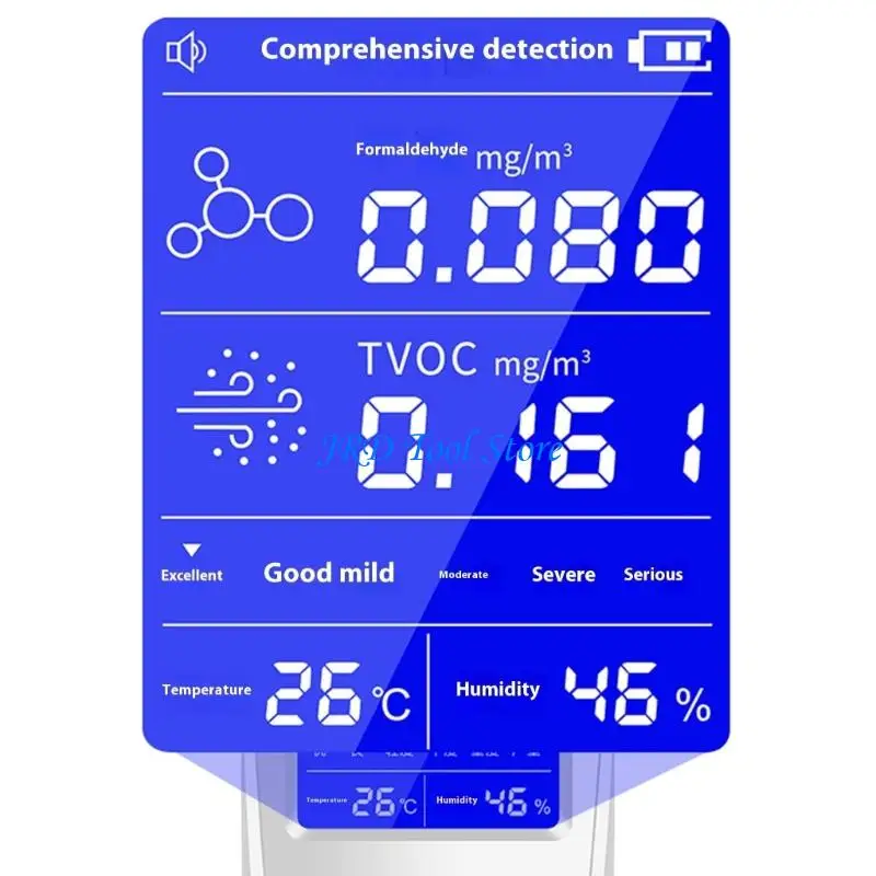 

A2UD Интеллектуальные детекторы качества воздуха одновременное измерение HCHO TVOC быстрое ведение данных Небольшие конструкции
