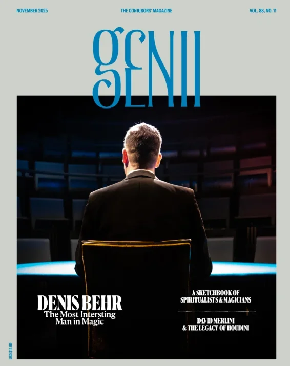 

Genii Magazine November 2025 - Magic tricks (Instant Download)