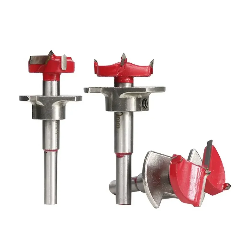 Broca de carburo ajustable, sierra perforadora para herramientas eléctricas de carpintería, 15mm, 20mm, 25mm, 30mm, 35mm, alta calidad, duradera