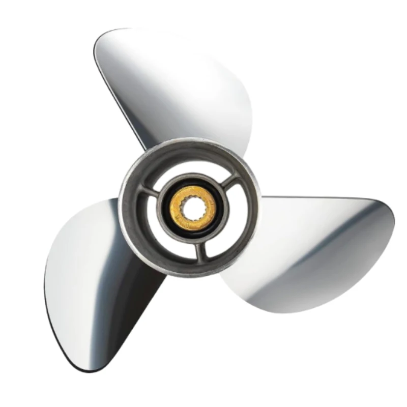 Aftermarket Marine Parts 14.5x15 15 Tooth Stainless Steel Propeller 68F-45970-20-00 for Outboard Boat Engines 135-300