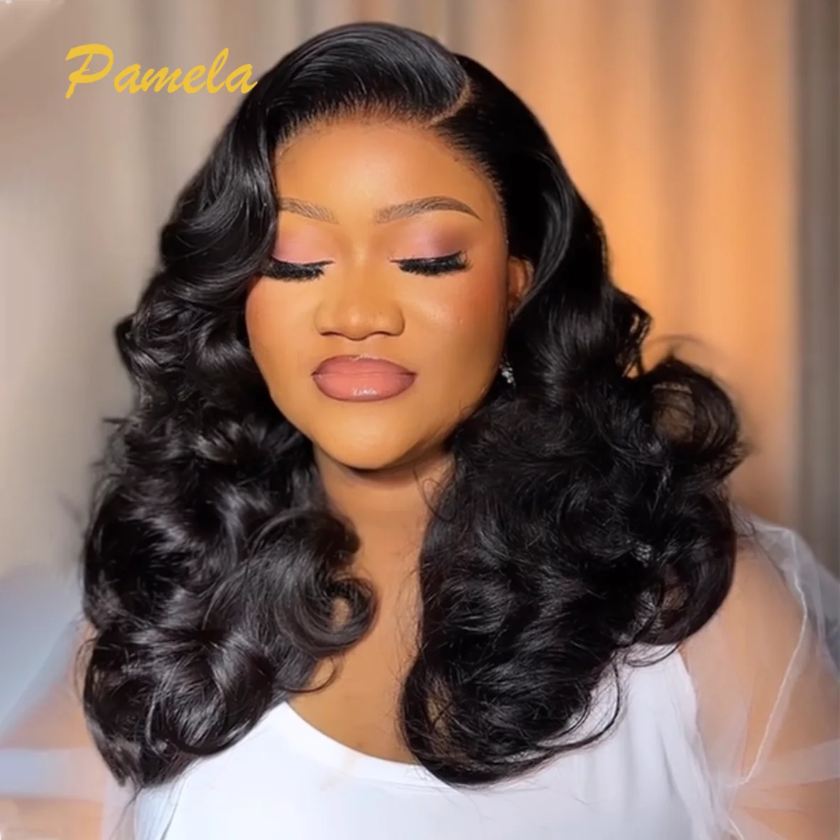 Wig Rambut Asli Tanpa Lem 250% - Lace Front Wig ulasan dan harga