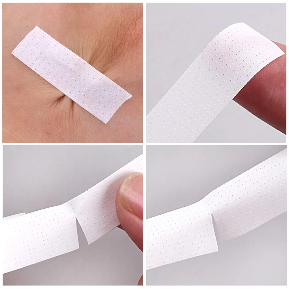 3/5Rolls Prevent Allergy Breathable Medical Tape Eyelash Extension Lint Eye Pads Eyelash Tape Under Eye Paper Eyelash Patches