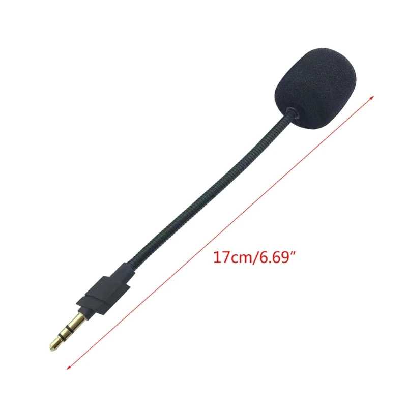 Mic Replacement for G733 3.5mm Gaming Headset Microphone Noise Reduction Headsets Mic Microphone Mic Boom Replacement P8DC