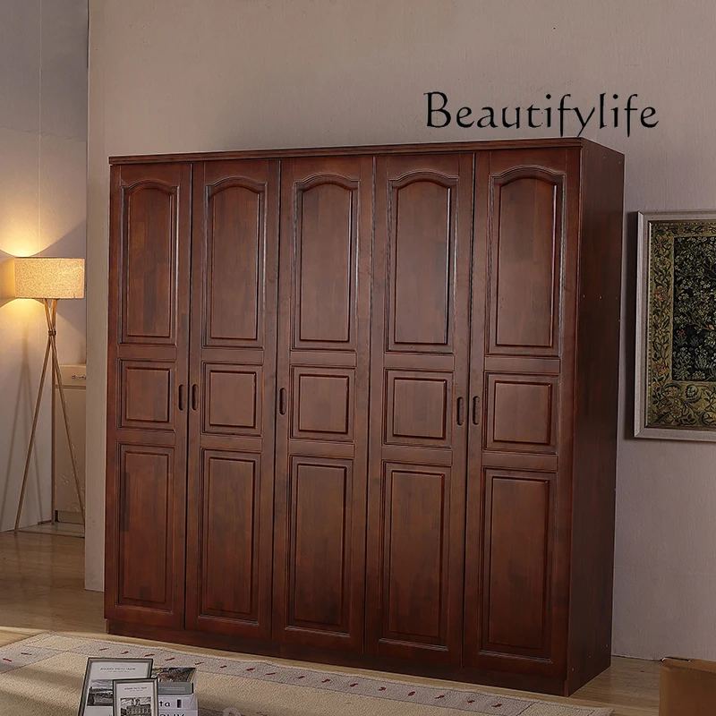 

Nordic Vertical Wood Wardrobes Luxury Aesthetic Storage Living Room Wardrobes Cupboard Wooden Armadio Guardaroba Furniture Home