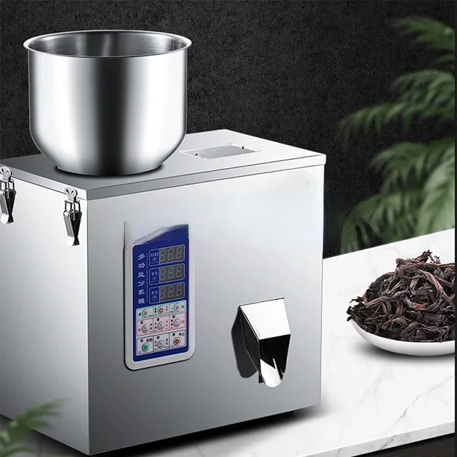 Dongyi 5g-500g Weighing and filling machine for coffee powder and particle coffee filling machine