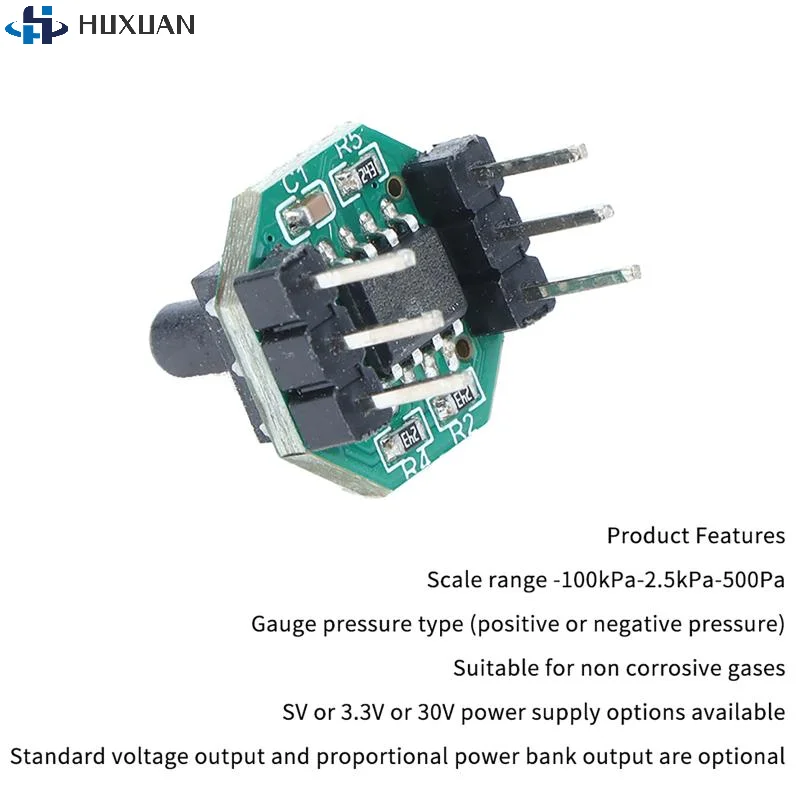 1Pc Electronic Blood Pressure Monitor Pressure Sensor Module, 0-40kPa 0-100KPa 0-200KPa Gas Transmitter Replacement Repair Part