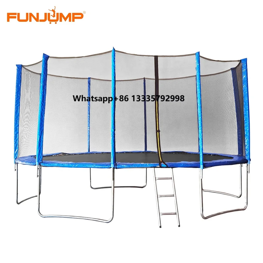 

Funjump Recerational Extrieur 10ft 14ft 15ft Adults Kids Fitness Elastic Outdoor Large Trampoline