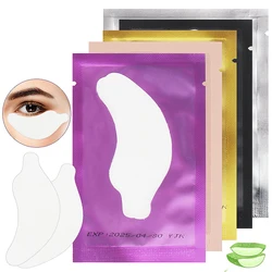 NEW 50 Pairs Eyelash Extension Hydrogel Patch Grafting Lashes Under Eye Gel Pads Patches Makeup Tools Lash Extension Supplies