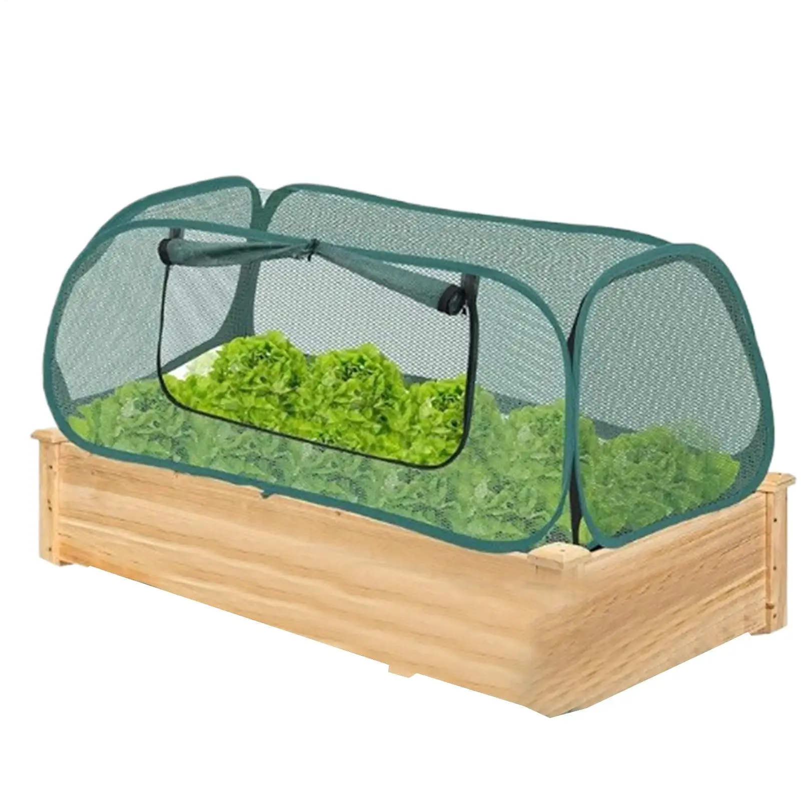 Pop-up Garden Mesh Plant Cover Portable Plant Tent Mesh Net Barrier Bird Netting For Outdoor Garden Greenhouse Flower Bed