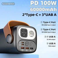 Banco de energía 60000mAh PD100W