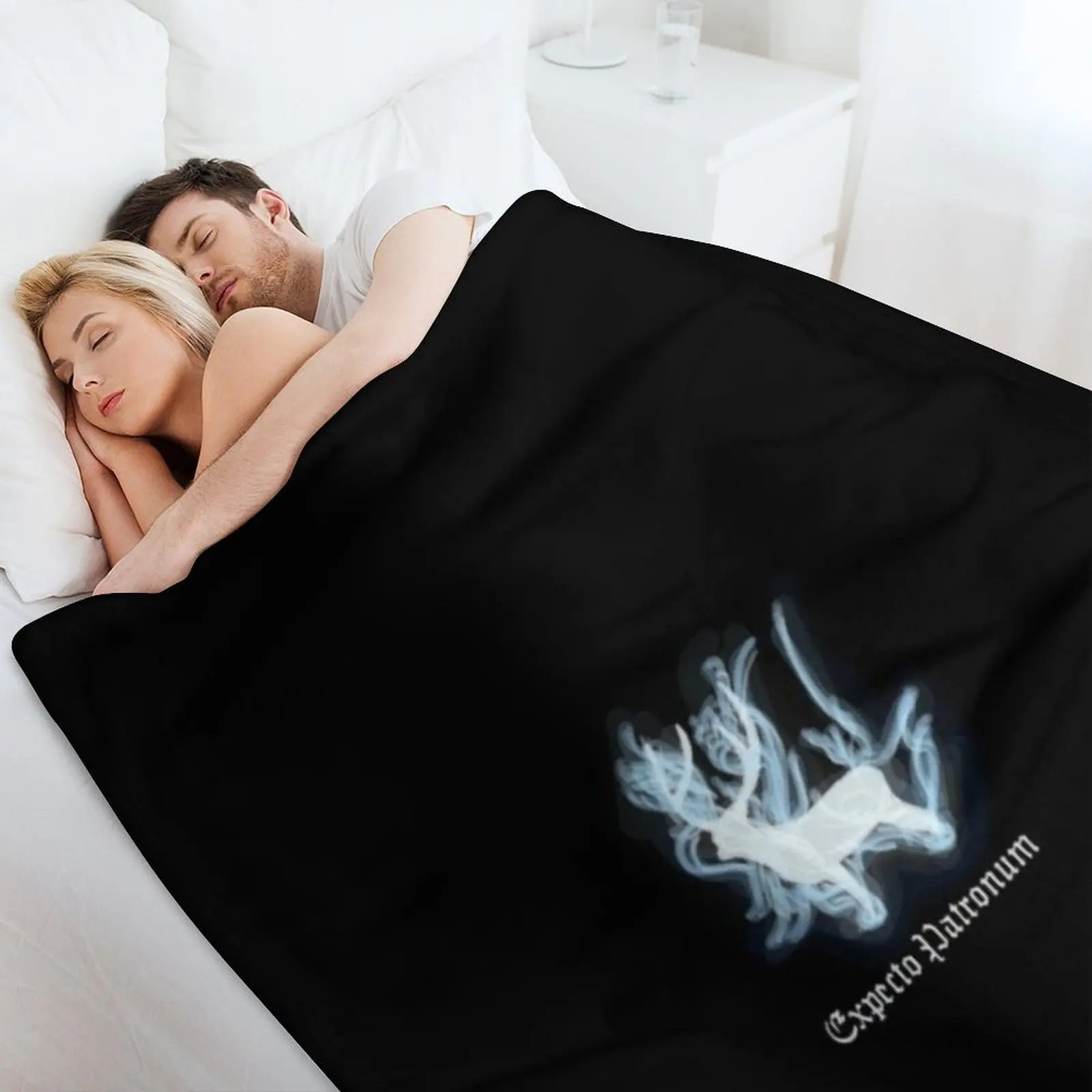 Expecto Patronum スローブランケット ソファキルト ベビー装飾用スロー デザイナーズブランケット