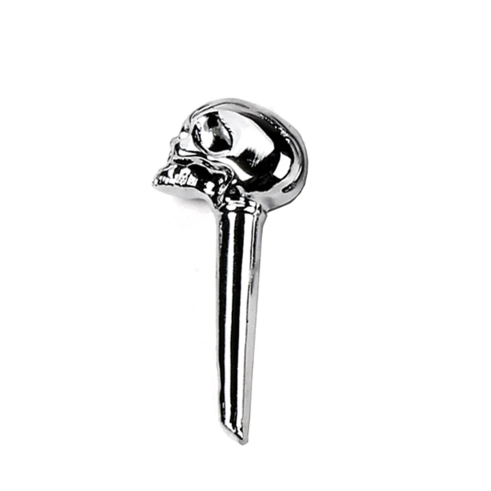 

Premium Metal Skull Bridge Acoustic Guitar Pegs Replacement Parts Unique Design