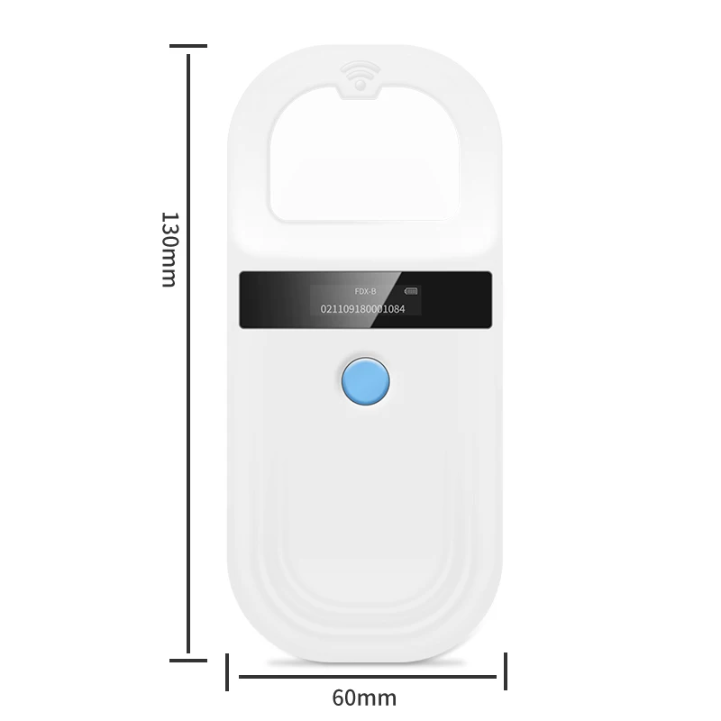 Imagem -05 - Rfid Identificação Animal Microchip Scanner Pet Gato Peixe Cão Vaca Ovelha Emid Fdx-b 134.2khz 125khz