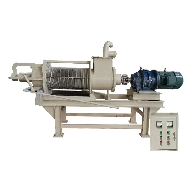 manure-sludge solid-liquid separator other woodworking machinery poultry farm manure dewatering machine