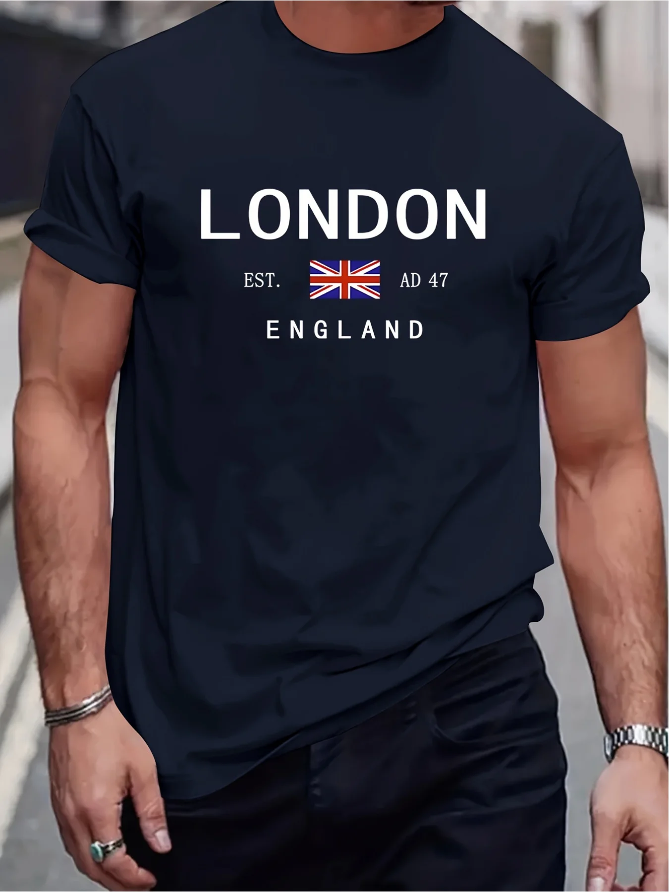 ロンドンイングランドプリント男性女性 Tシャツスポーツストリ - Summer Clothing London のレビューと価格
