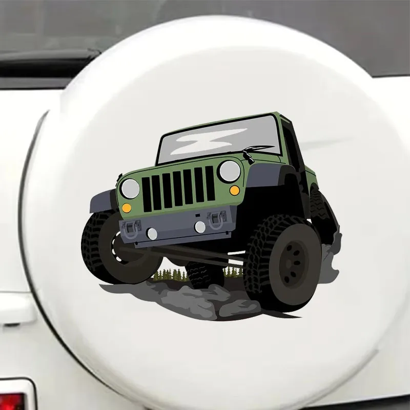 

Car Vinyl Decal Cool Off Road Sticker Waterproof Removable for Car Motorcycle Laptop Auto Body Decoration