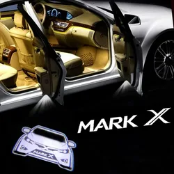 Luz de bienvenida para puerta de coche Toyota, luz de cortesía para Toyota Reiz Mark X Prado Avalon, lámpara de Charco LED, 2 piezas