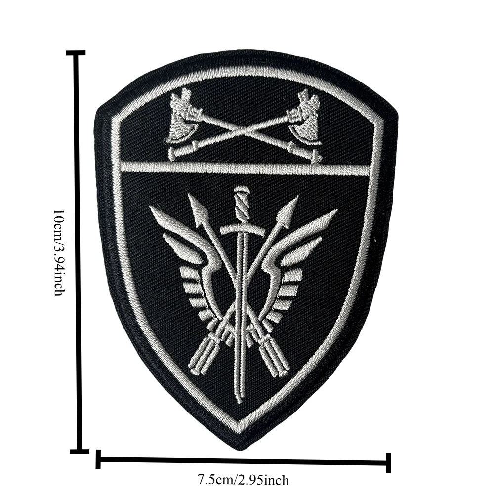 Parche bordado OMON Rosguardy con velcro – Insignia táctica militar - imagen 2
