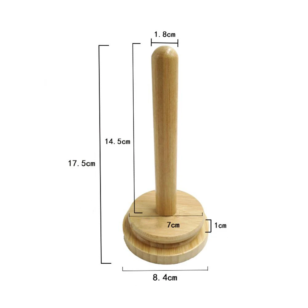 Wooden Yarn Holder Spinning Knitting Tools Beginner Crochet Accessories Stand Sewing Thread Spool Wool Ball Winder Rotation