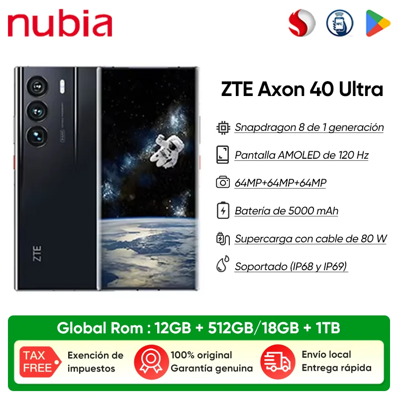 ZTE Axon 40 Ultra 5G Smartphonespace Edition: ¿Vale la pena su precio en el mercado actual?