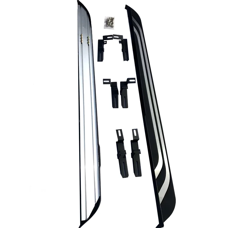 High Quality Replacement Heavy Duty 4x4 Off-Road Black Steel Bolt-On Running Board For RAV4