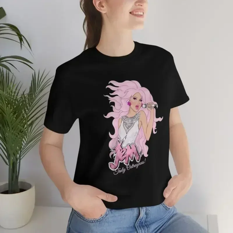 Jem and the Holograms Truly Outrageous  T Shirt