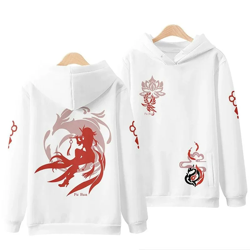 Honkai impact 3 anime japanese game 3d hoodies men women sweaters hooded tops long sleeve harajuku hoodie pullover streetwear