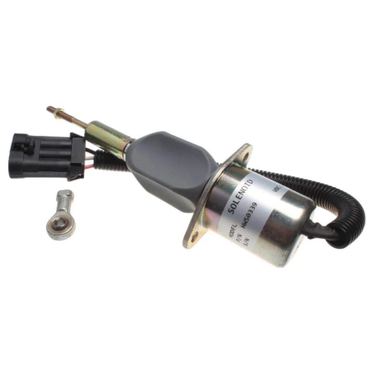 

For Excavator Parts 12V Stop Solenoid 87801213 1751ES-12A6UC4B3S1 New Holland F2NN9D278BA