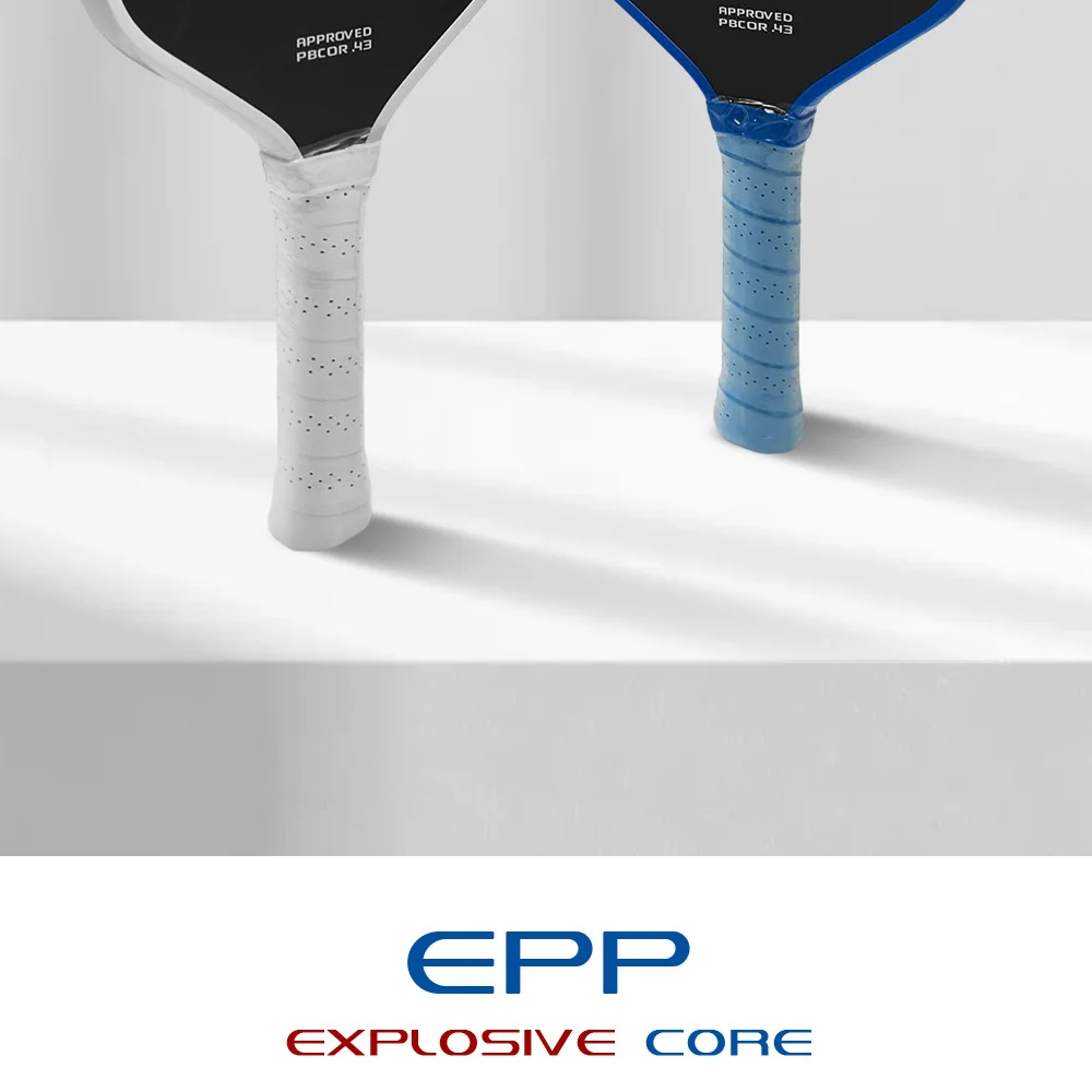 WNONSO J6CR Gen 5 Schaumkern-CFC-Kohlefaser-Pickleball-Schläger mit hoher Sprungkraft und reaktionsschneller Oberfläche für schnelle Volleys – Detail 2