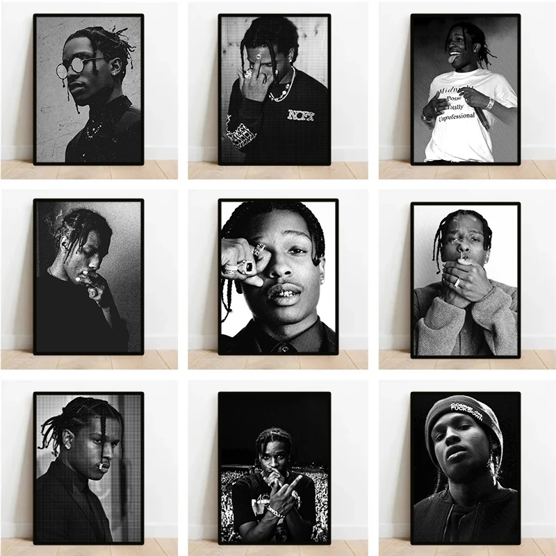ألبوم موسيقى كلاسيكي لوحة قماشية لديكور المنزل ، طباعة مراوح 80s ، في اسرع وقت ممكن روكي ، هيب هوب ، صور جدارية ، فن لغرفة المعيشة #1
