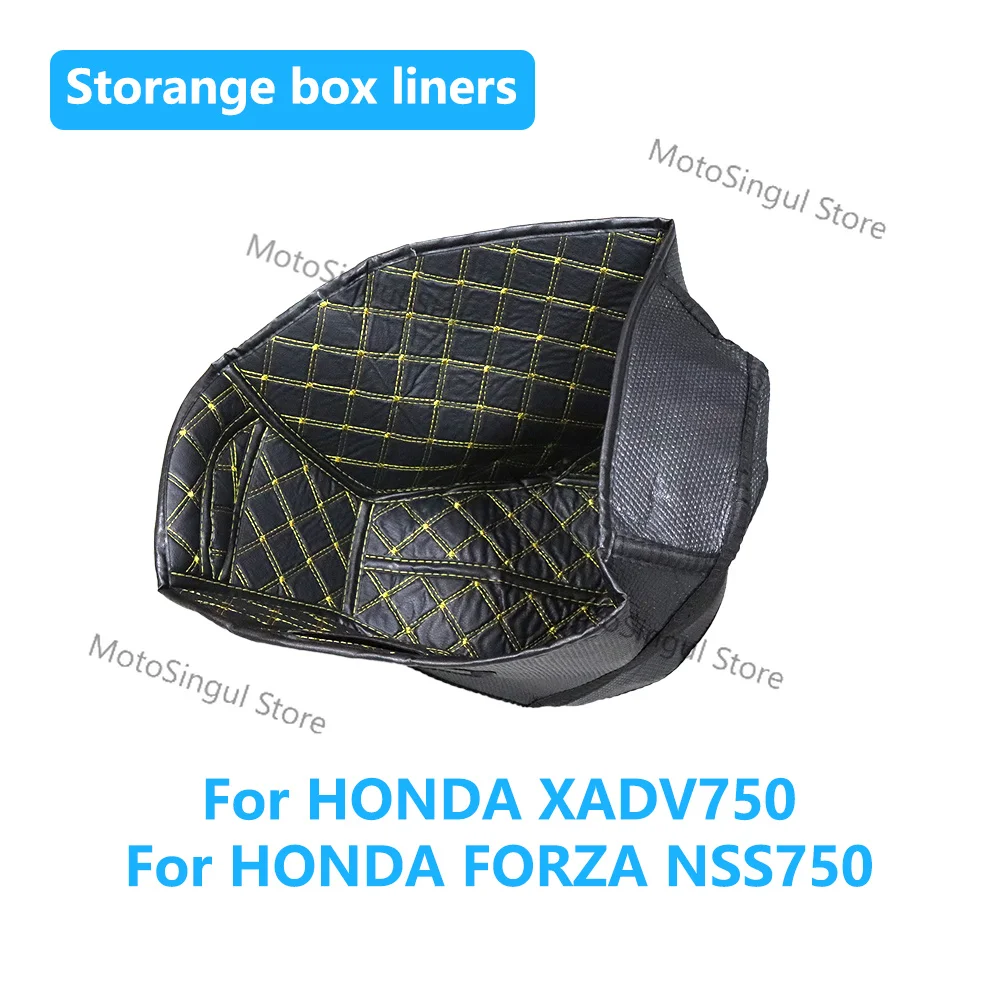 For HONDA XADV750 XADV 750 FORZA NSS750 2021-2024 Motorcycle Rear Trunk Inner Cushion Seat Bucket Storage Luggage Box Liner Pad