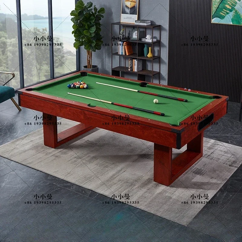 Adult indoor commercial American black 8 billiard table case multifunctional table tennis table