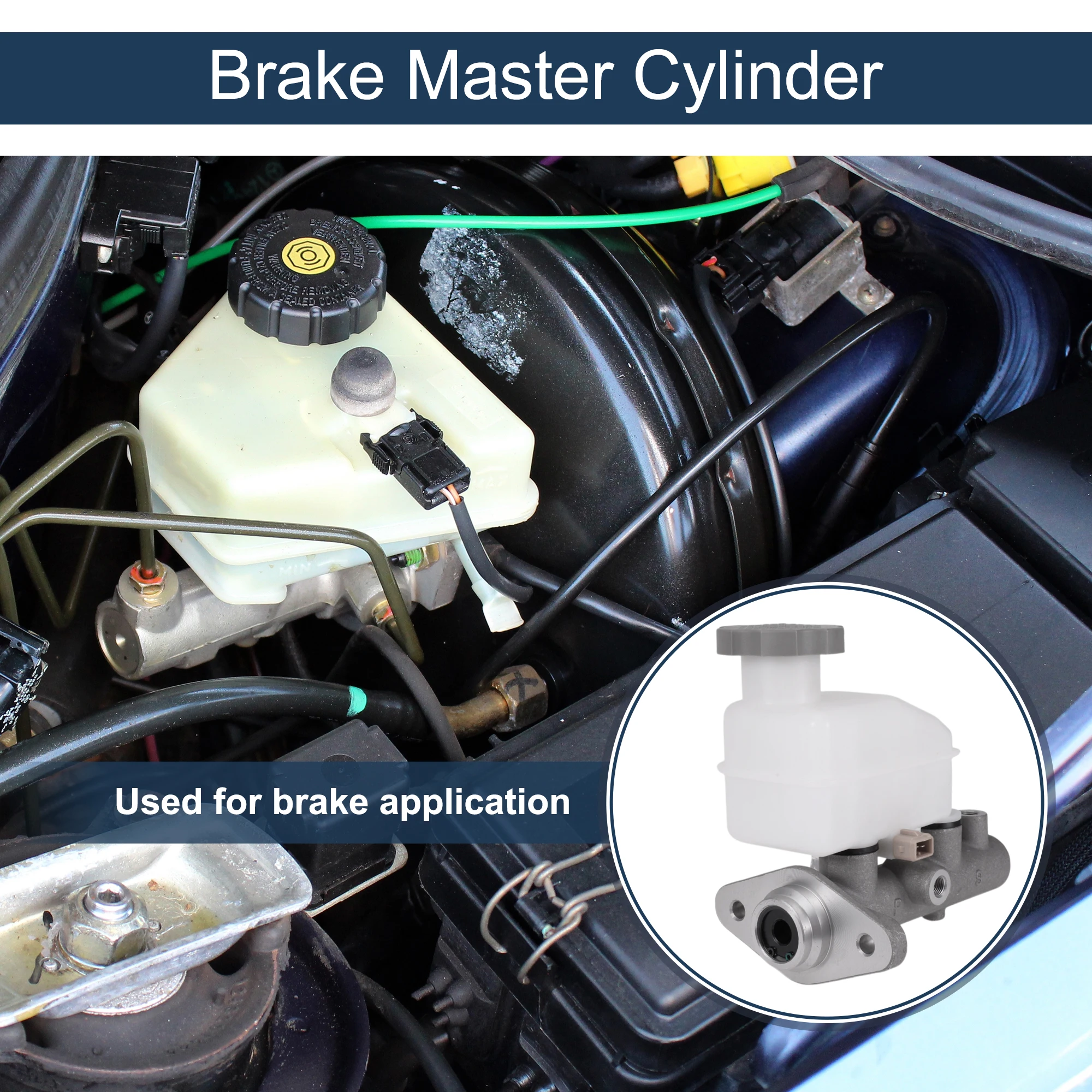 

UXCELL Brake Master Cylinder with Reservoir No.585102D300 for Hyundai Elantra 2001-2006