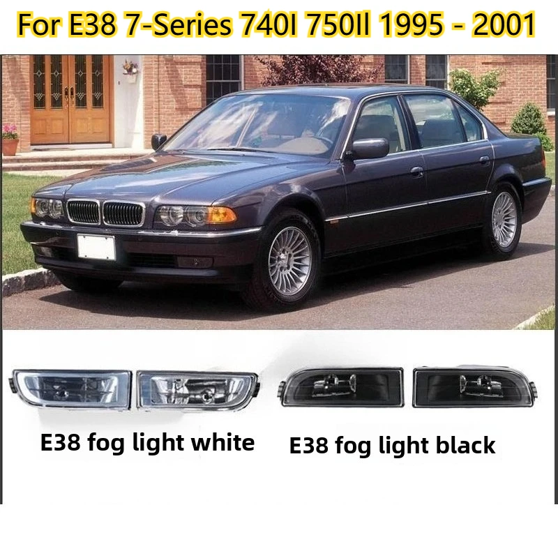 For E38 7Series 740I 750Il 1995 1996 1997 1998 1999 2000 2001 63178352024 R-Auto Front Bumper Fog Light Fog Lamp CarSyl