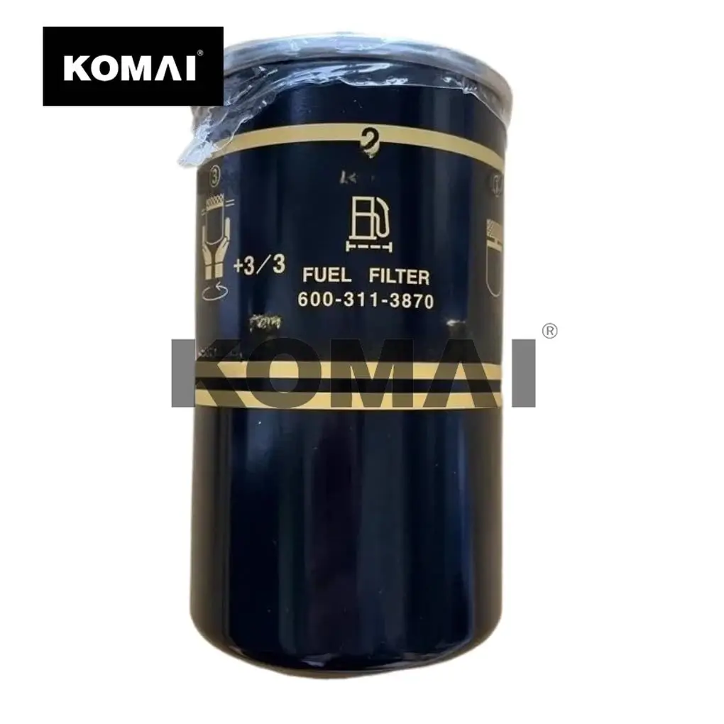

Main Fuel Filter, For Komatsu PC60/70/110/130, 600-319-3870 311-3870, Fuel Filter Element for Excavator