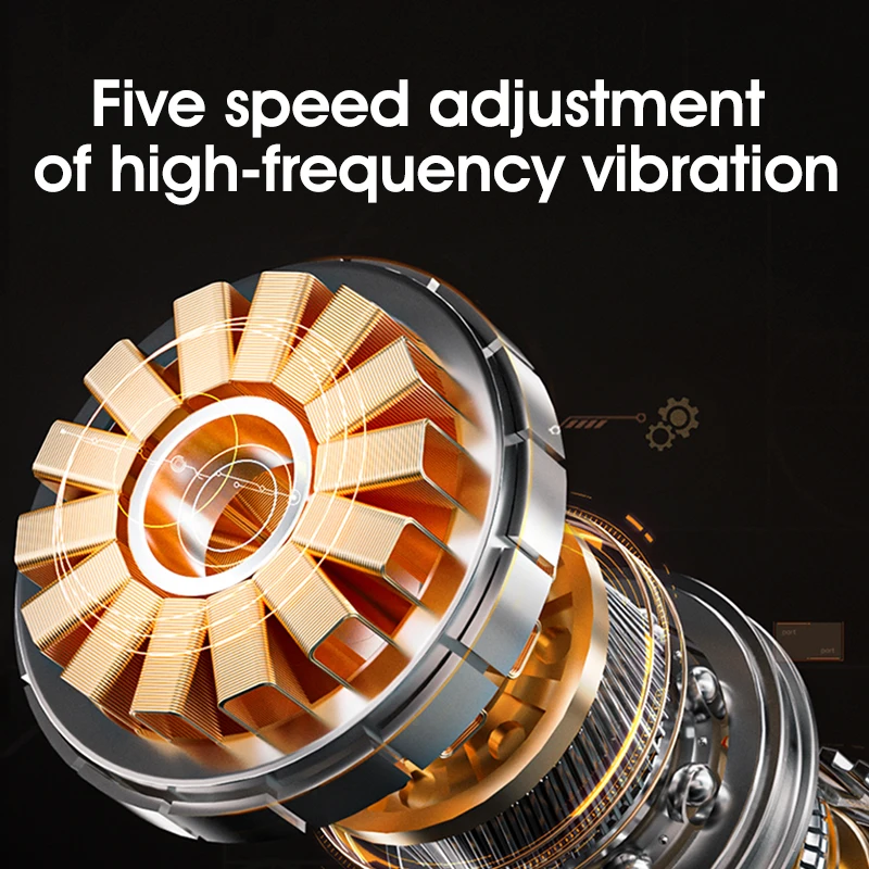 Electric Fascia Gun Electric Muscle Stimulation Massage Heating Muscle Relax Electric Scraping Knife Muscle Pain