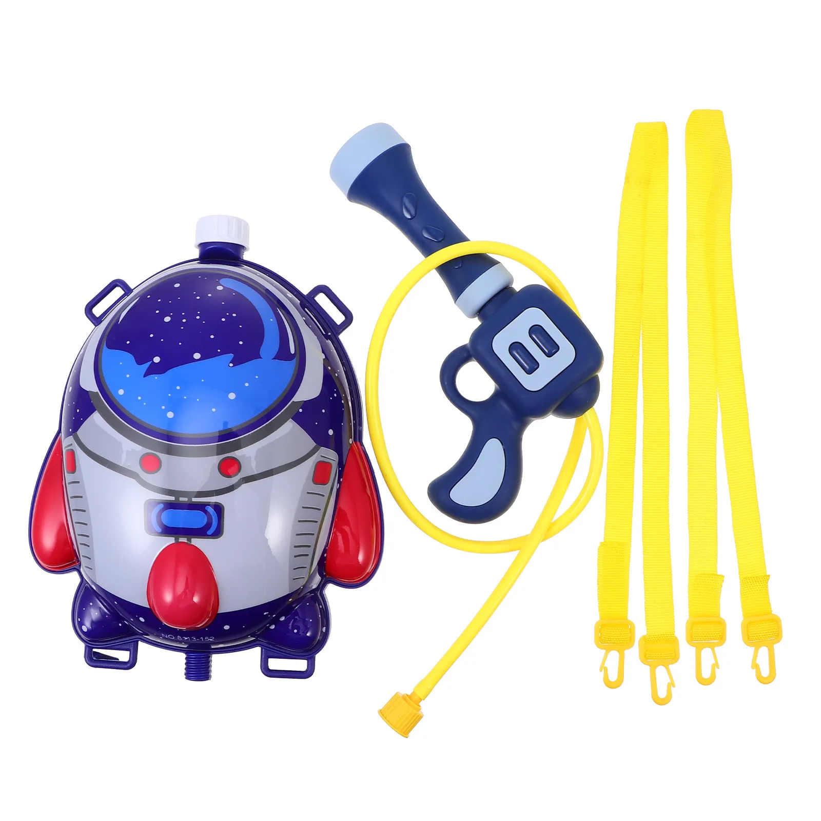 Kids' Cartoon Backpack Sprayer for Outdoor Pool Play – Long-Range Water Flow, Durable Plastic