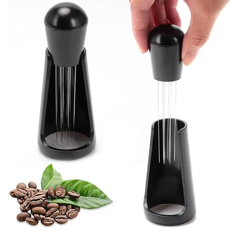 New Sale Espresso Coffee Stirring Tool, Coffee Powder Stirrer, Needle Distributor, Barista Hand Distribution Tool view 4