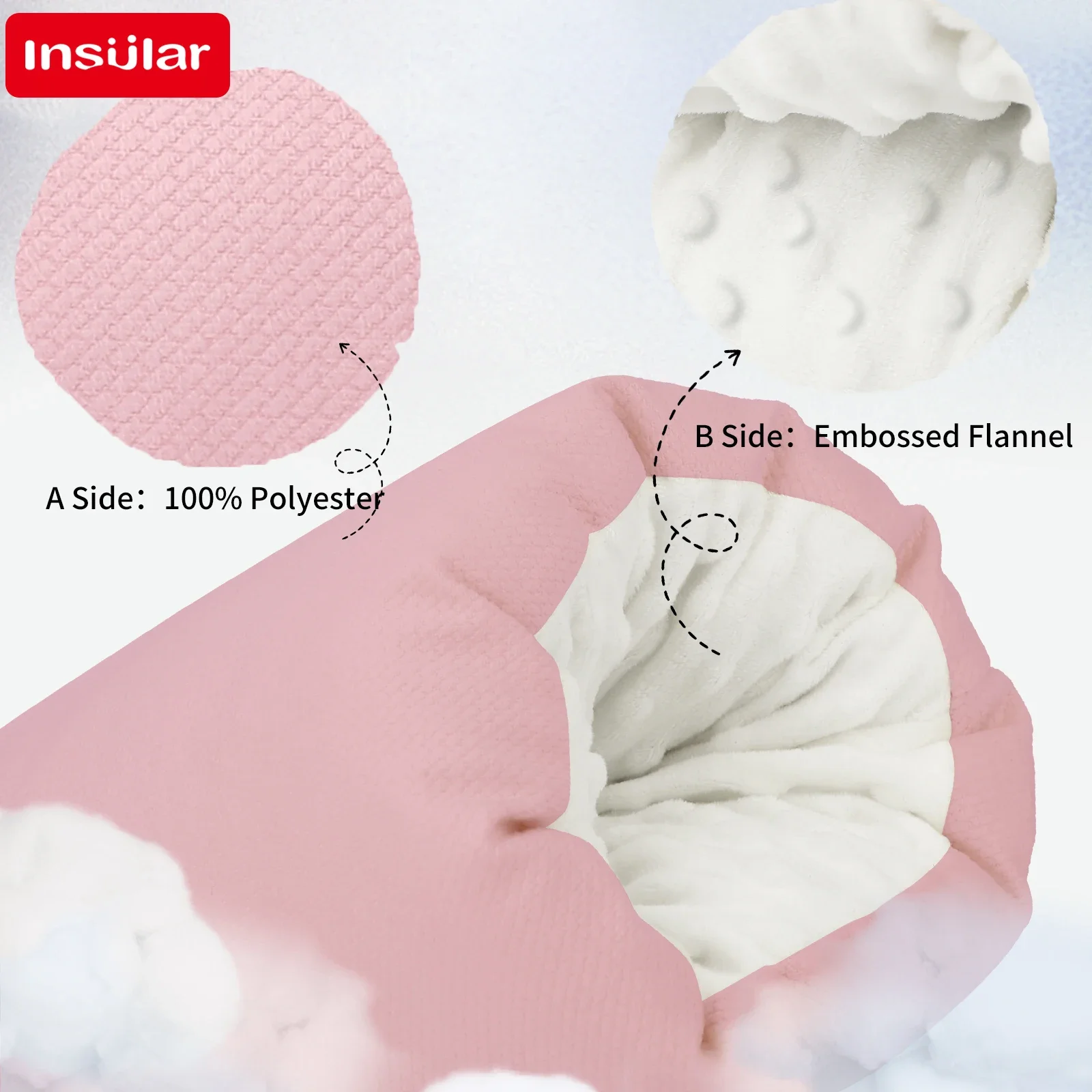 New Baby Thicken Nursing Pillows Fleece Arm Pillow Comfy Cradle Soft Skin-Friendly Infant Pillow Warm Feeding Soothing Cushion