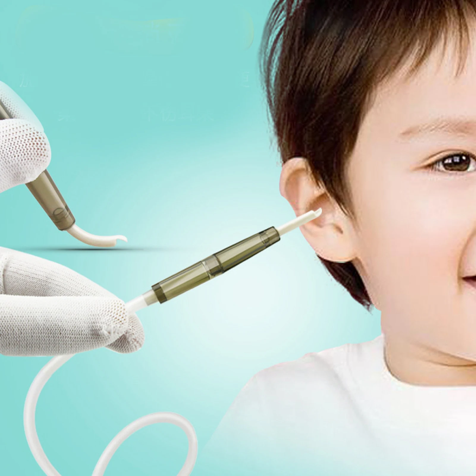 2 in 1 Electric Vacuum Ear Nose Cleaner Nasal Aspirator Suction Multi‑Function Earwax Remover