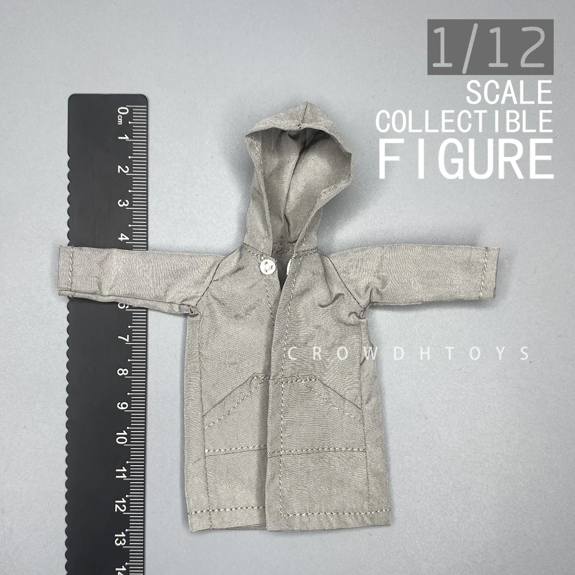 1/12 skala Weibliche/Männliche Soldat CROWDHTOYS Schnecke Shell Bunte Mantel Windjacke Zubehör Für 6 zoll Action Figur Modell Spielzeug