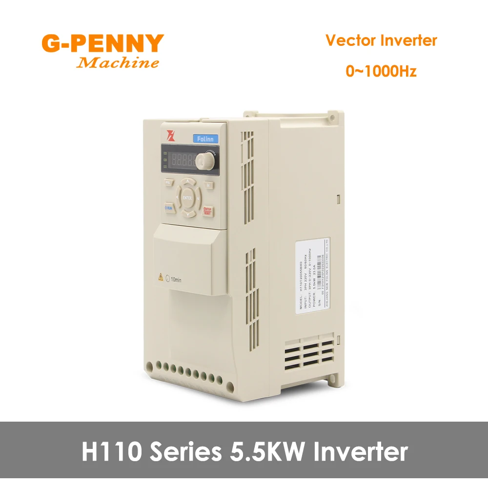 5.5KW H110 Series FuLing Vector Inverter 0~1000Hz V/F control; Vector control Used for cnc spindle Other 3 Phase Motors